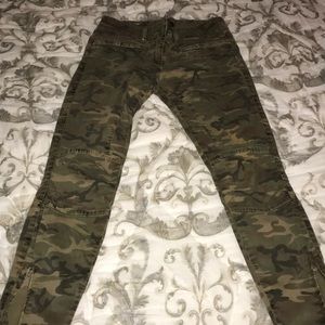 Ralph Lauren Camo Moto pants